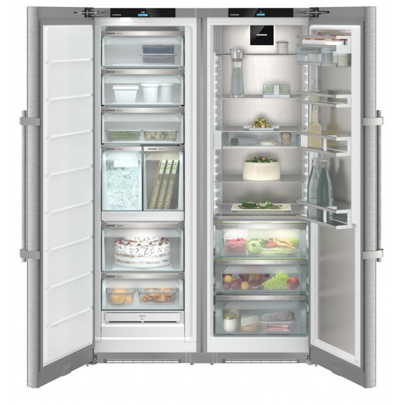 XRFst 5295 Réfrigérateur Liebherr XRFst 5295 121 cm à pose libre, style côte à côte, en acier inoxydable