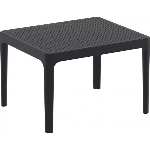 Siesta Tavolino Hi-Tech Sky Side Table art. 109 con struttura in polimero da 50x60 cm