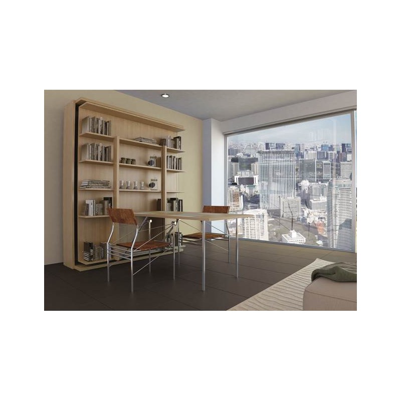 LMG TABLE SmartBeds LMG TABLE cama doble retráctil giratoria con mesa de 181 cm