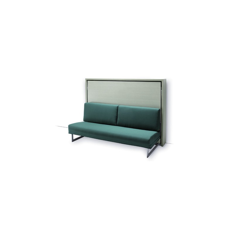 HOUDINI ORIZZONTALE L SHORT SmartBeds Letto matrimoniale a scomparsa HOUDINI ORIZZONTALE L SHORT ad apertura orizzontale con divano da 216.5 cm