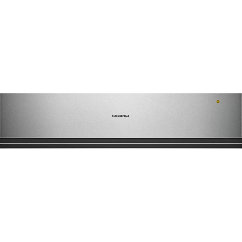 WSP 221 112 Gaggenau Tiroir chauffant encastrable WSP221112 finition acier 60 cm