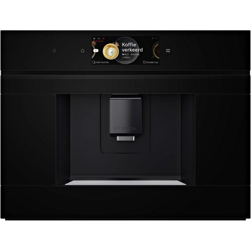  Cafetera automática integrable Bosch - CTL7181B0 de 60 cm con acabado de cristal - Serie 8