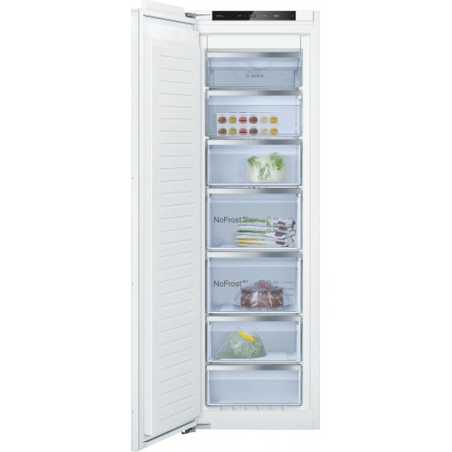 Congélateur encastrable Bosch GIN81VEE0 56 cm à une porte - Série 4