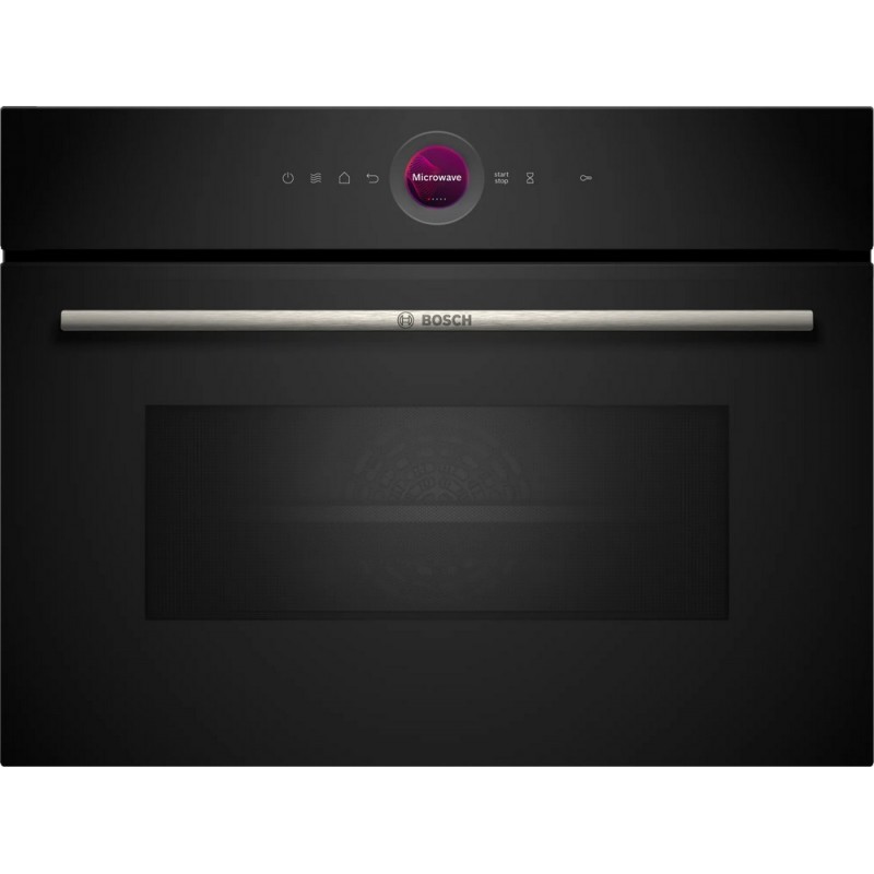 CEG732XB1 Horno microondas integrable Bosch CEG732XB1 de 60 cm con acabado negro - Serie 8