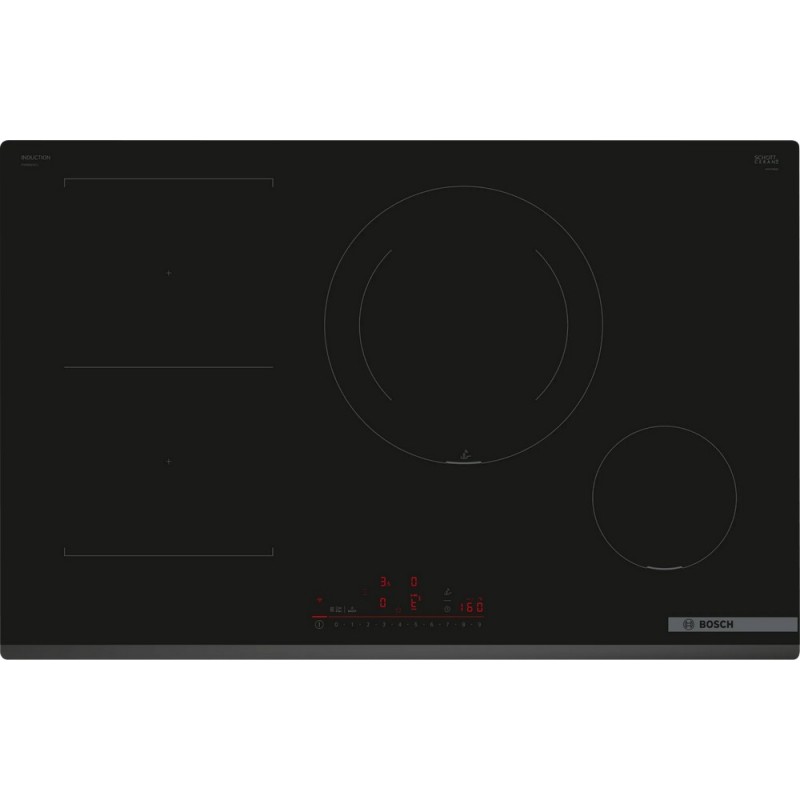 PVS831HC1E Placa de inducción Bosch - PVS831HC1E de 80 cm con acabado en negro - Serie 6