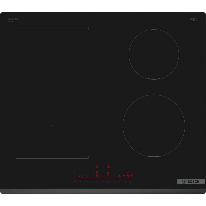 PVS631HB1E Placa de inducción Bosch - PVS631HB1E de 60 cm con acabado en negro - Serie 6