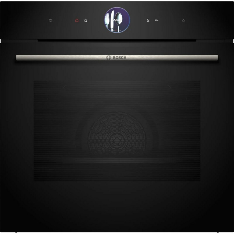  Bosch HRG7761B1 60cm Built-in Pyrolytic Steam Oven in Black - Serie 8