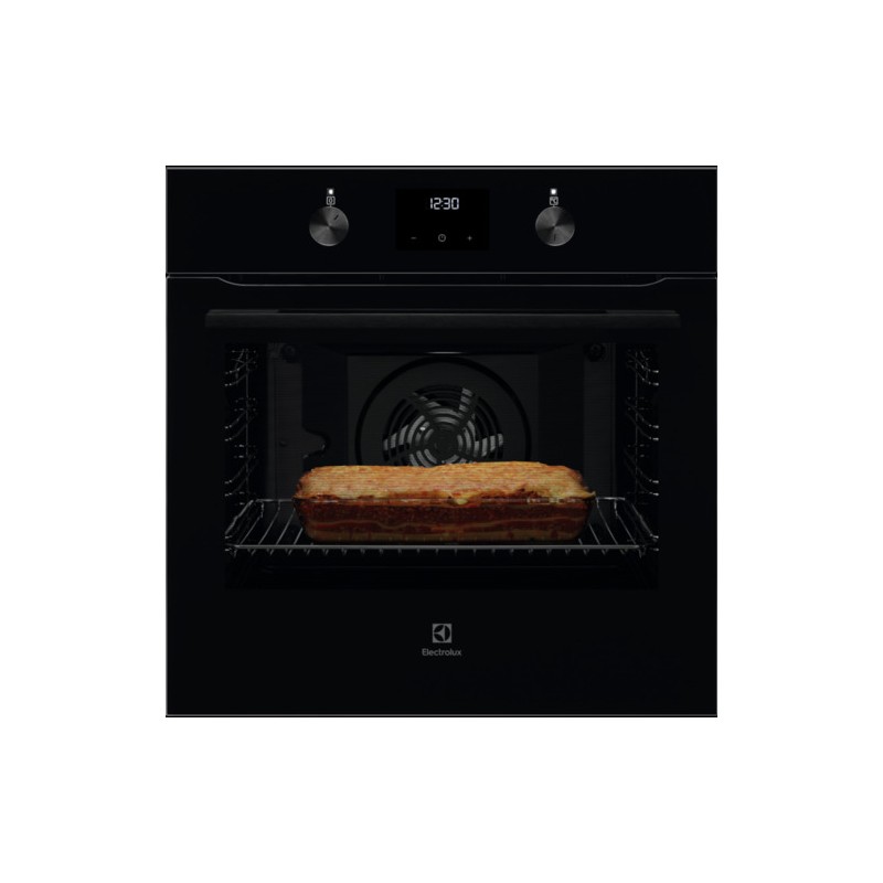 KOFGH24TK ENTREGA RáPIDA - Horno multifunción Electrolux KOFGH24TK de 60 cm con acabado en negro.