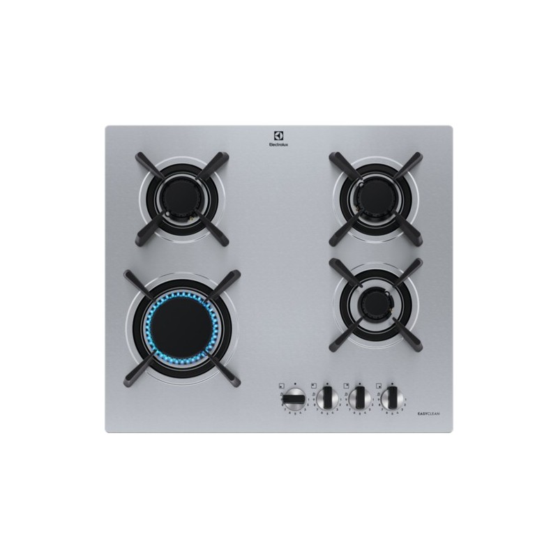 KGU643723Z Electrolux KGU643723Z 60cm stainless steel gas hob