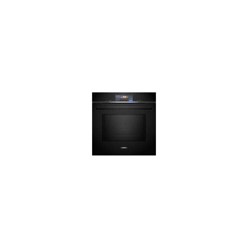 HM778GMB1 Siemens Forno pirolitico combinato con microonde da incasso HM778GMB1 finitura nero da 60 cm