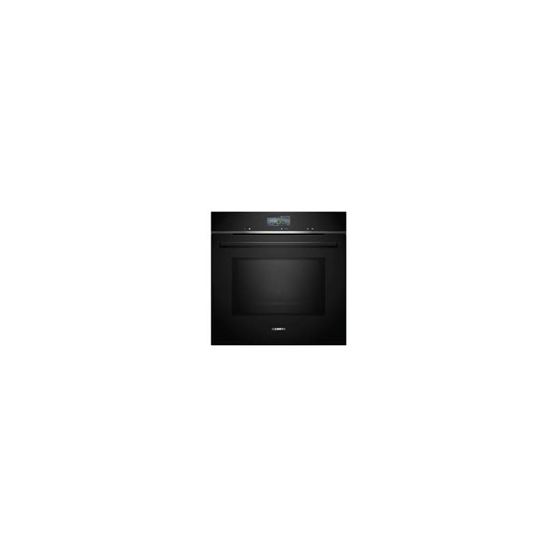 HM776GKB1 Siemens Forno pirolitico combinato con microonde da incasso HM776GKB1 finitura nero da 60 cm