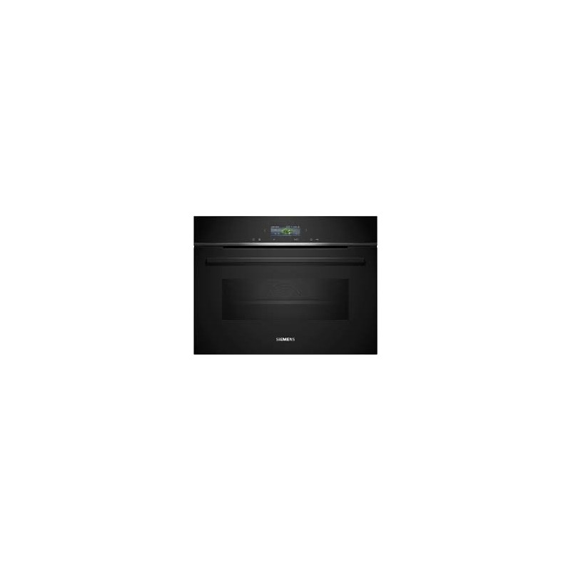 CM724G1B1 Siemens Forno compatto combinato con microonde da incasso CM724G1B1 finitura nero da 60 cm