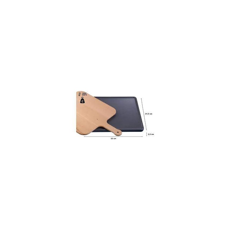HZ327000 Siemens Pietra in ceramica con paletta in legno HZ327000 da 37.5x33 cm