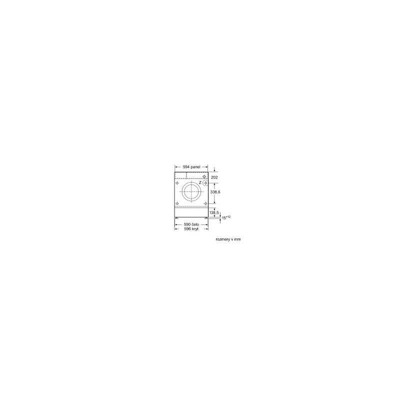 WI14W542EU Lavadora totalmente integrable Siemens WI14W542EU de 60 cm