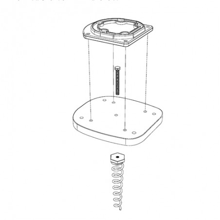 STAFFA ANTIVANDALICA D120