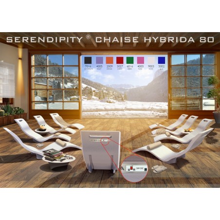SERENDIPITY CHAISE HEATED S010/80
