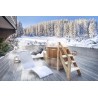 SERENDIPITY CHAISE HEATED S010/80