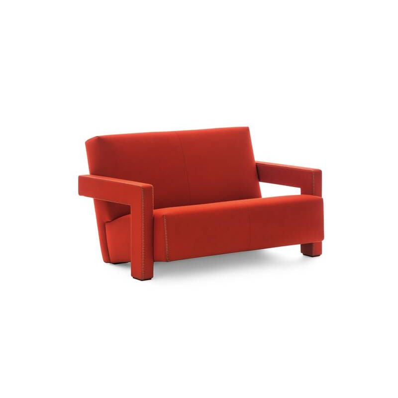 Divano Dritto Utrecht 637 Canapé droit 2 places Cassina Utrecht avec revêtement au choix