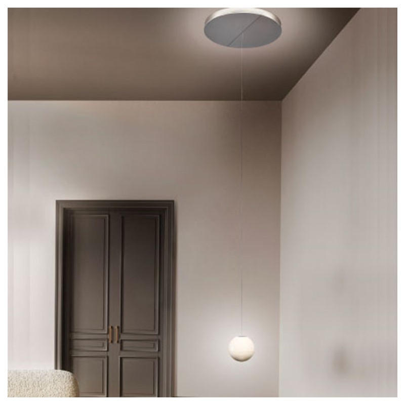 Bolla S1 Lampe à suspension LED Minitallux Bolla S1 en différentes finitions par Icone Luce