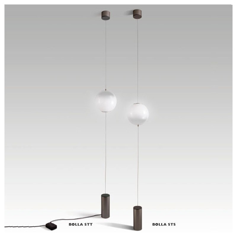 Bolla STS_STT Lampadaire Minitallux Bolla ST LED en différentes finitions par Icone Luce