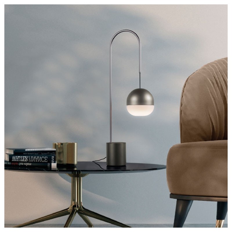 Ghianda LP Minitallux Lampada da tavolo a LED Ghianda LP in diverse finiture by Icone Luce