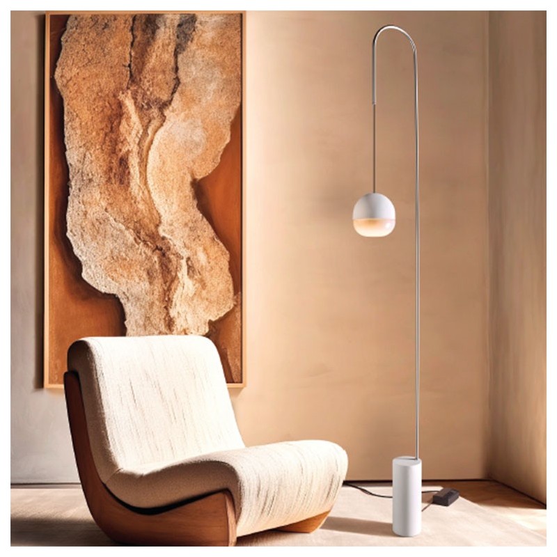 Ghianda ST Minitallux Ghianda ST LED floor lamp in different finishes by Icone Luce