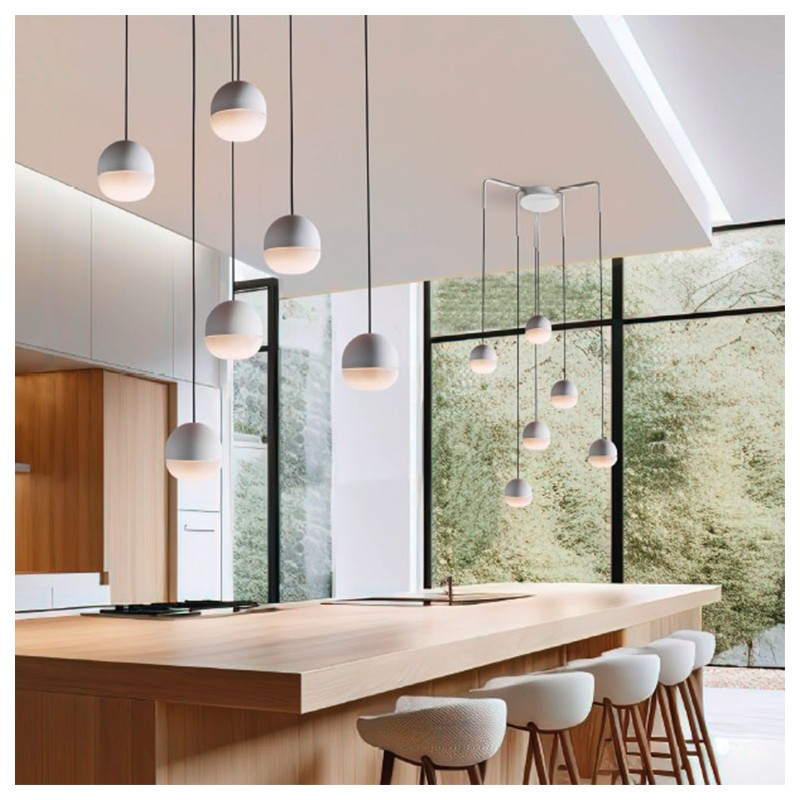 Ghianda Sospensioni Minitallux Ghianda LED pendant lamp in different finishes by Icone Luce