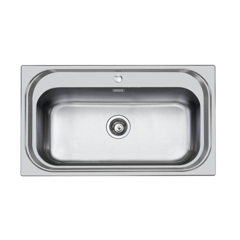 1180150 Foster Évier 1 bac 1180 150 finition inox 86,5x50,5 cm