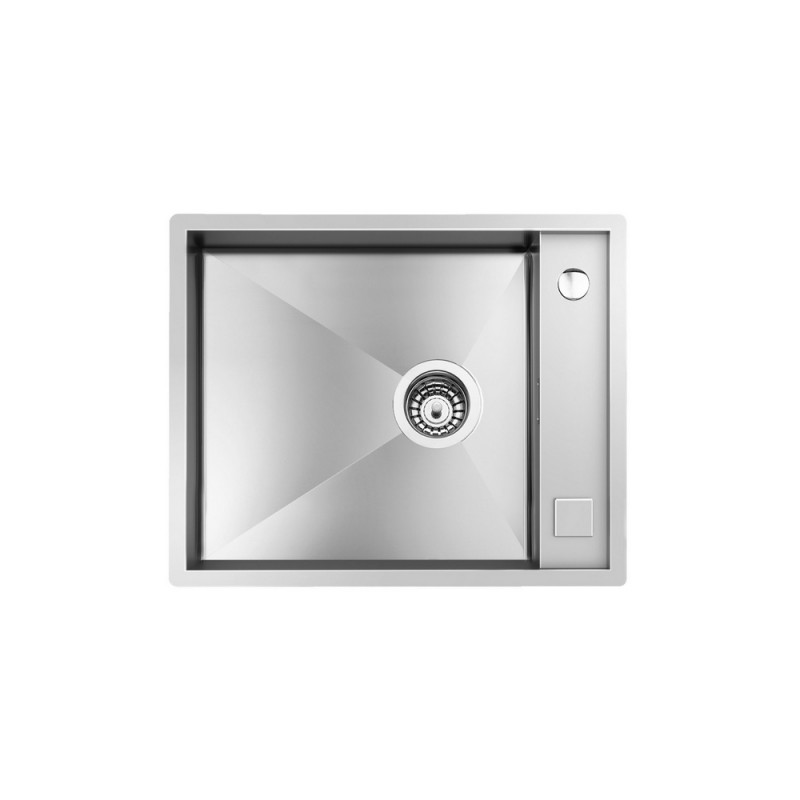 1235050 Foster Lavello una vasca 1235 050 finitura acciaio inox da 54x44 cm