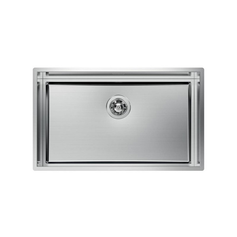 1257050 Foster Évier 1 bac 1257 050 finition inox 78x47 cm