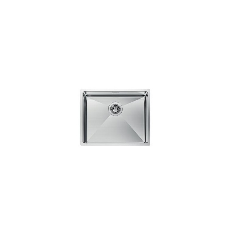 1715050 Foster Évier 1 bac 1715 050 finition inox 54x44 cm