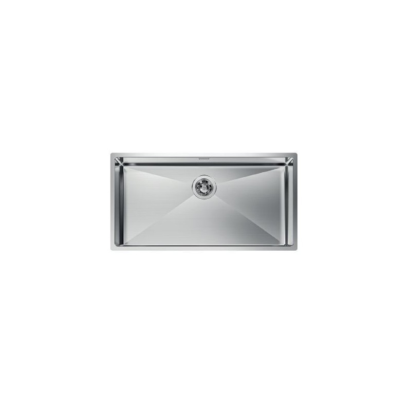 1718050 Foster Single bowl sink 1718 050 stainless steel finish 84x44 cm