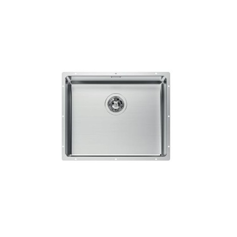 2155840 Foster Évier 1 bac 2155 840 finition inox 54x44 cm