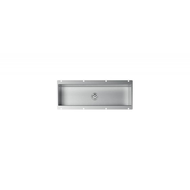 3024880 Foster Canal équipé 3024 880 finition acier inoxydable 43,8x17 cm