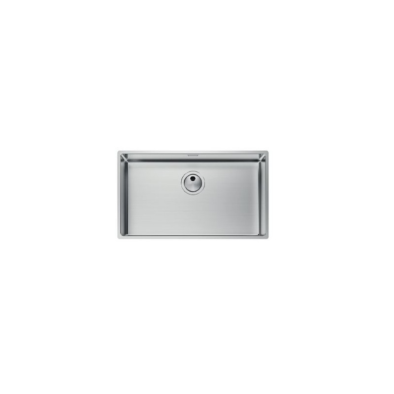 3138850 Foster Lavello una vasca 3138 850 finitura acciaio inox da 69.5x40.5 cm