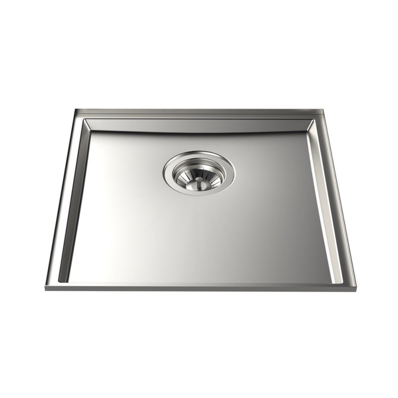 5554340 Foster Évier 1 bac 5554 340 finition inox 43x43 cm