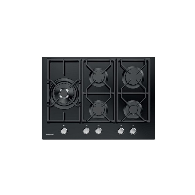 7044632 Foster 7044 632 table de cuisson à gaz 90 cm finition verre noir