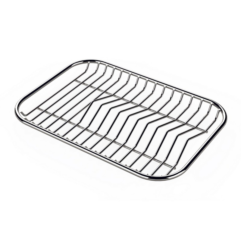 8100154 Foster Support à assiettes 8100 154 finition inox 25x35 cm