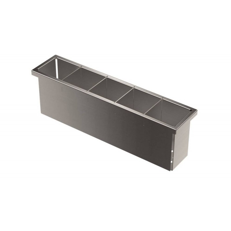 8151004 Foster Plateau perforé 8151 004 finition inox 38x8,8 cm