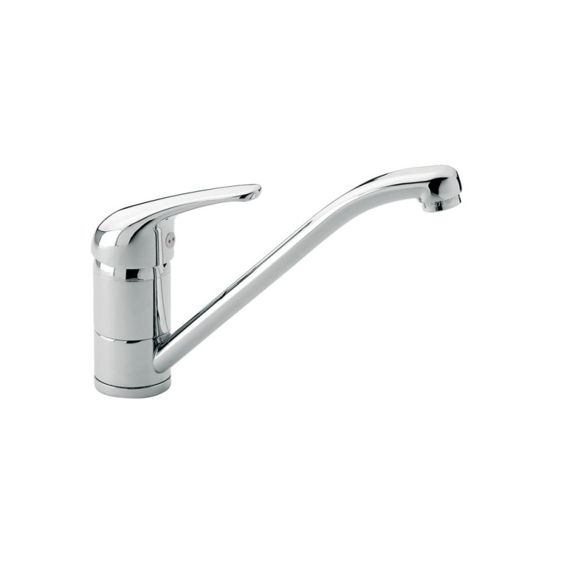 8443002 Foster Miscelatore monocomando con canna girevole 8443 002 finitura ottone cromato