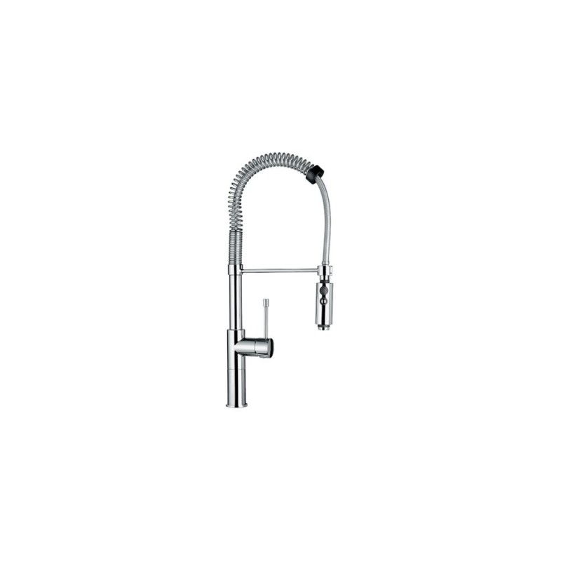 8484000 Foster Single-lever mixer with swivel spout and adjustable shower 8484 000 chromed brass finish
