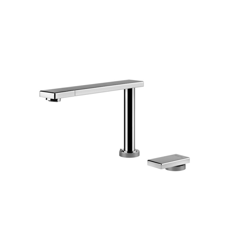 8499000 Foster Remote control mixer with concealed swivel spout 8499 000 chromed brass finish