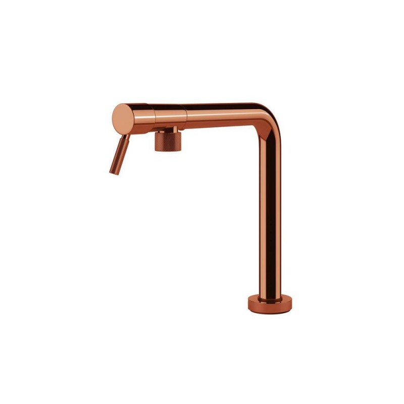 8524008 Foster Single-lever mixer with concealed swivel spout 8524 008 brass PVD copper finish
