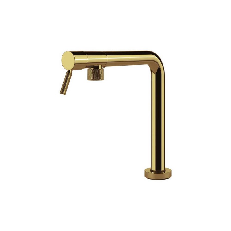 8524009 Foster Mitigeur monocommande avec bec pivotant invisible 8524 009 laiton finition PVD or