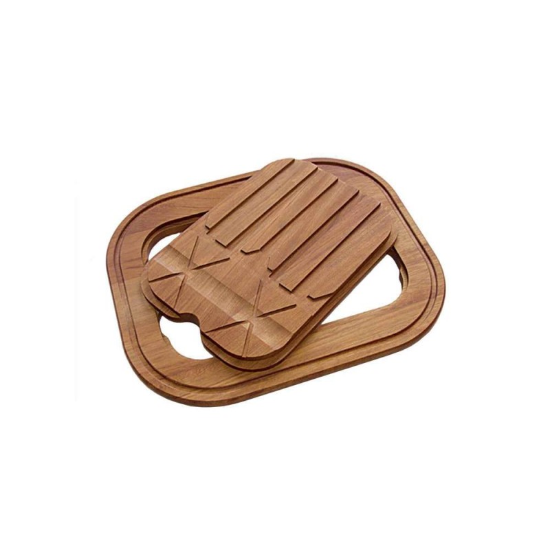 8644003 Foster Chopping board 8644 003 iroko finish 37.5x45.8 cm