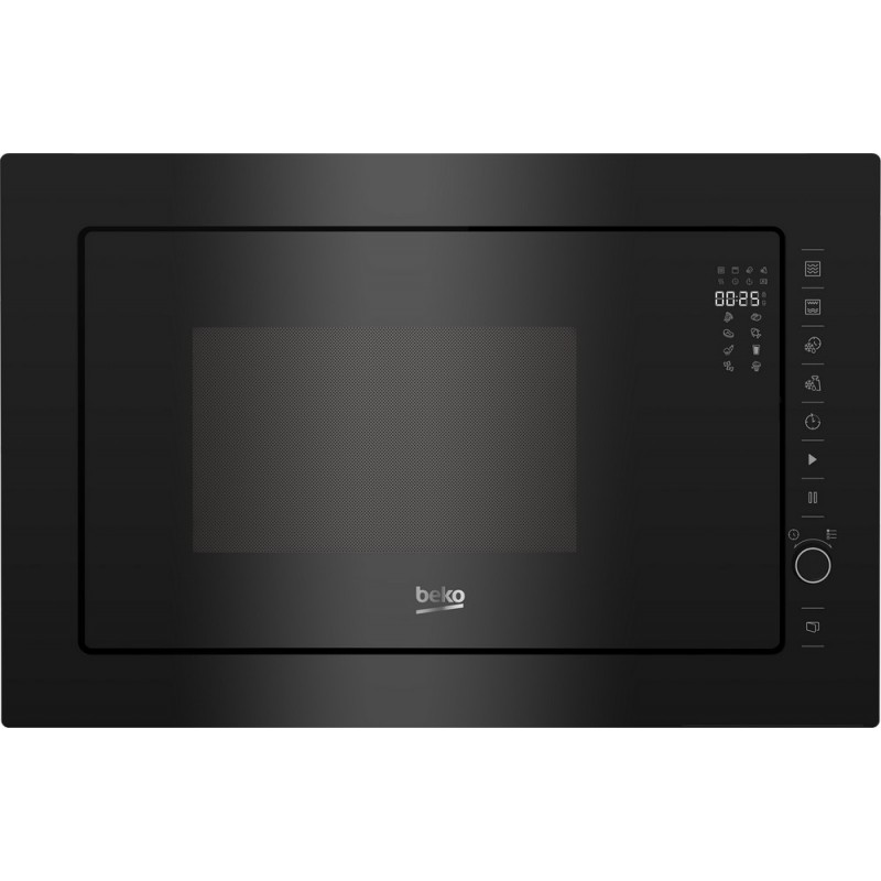 BMGB25333BG Beko Horno microondas empotrable con grill BMGB 25333 BG acabado negro 60 cm