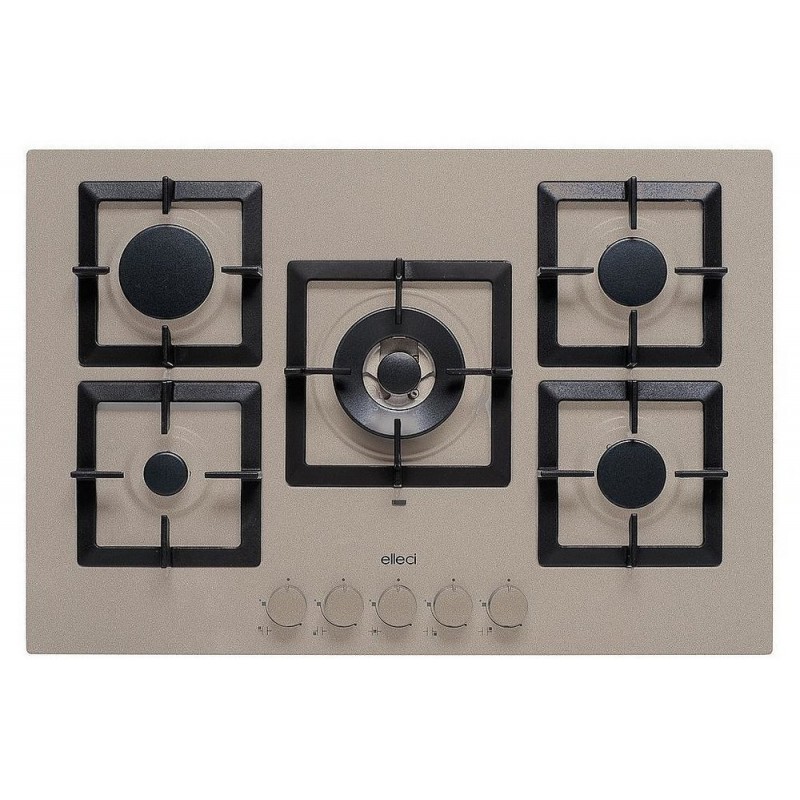 PGSP75143CS Elleci PLANO 75 PGSP75143CS gas hob, 75 cm dove gray finish G43