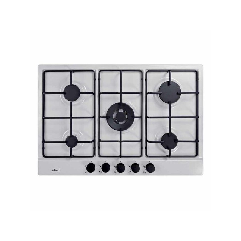 PGSS75368CB Table de cuisson à gaz Elleci STYLE 75 PGSS75368CB, 75 cm finition blanche G68