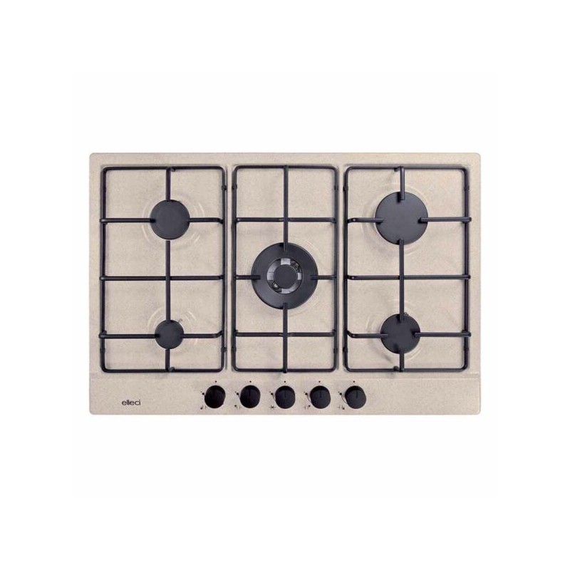 PGSS75351CB Table de cuisson à gaz Elleci STYLE 75 PGSS75351CB 75 cm G51 finition avoine