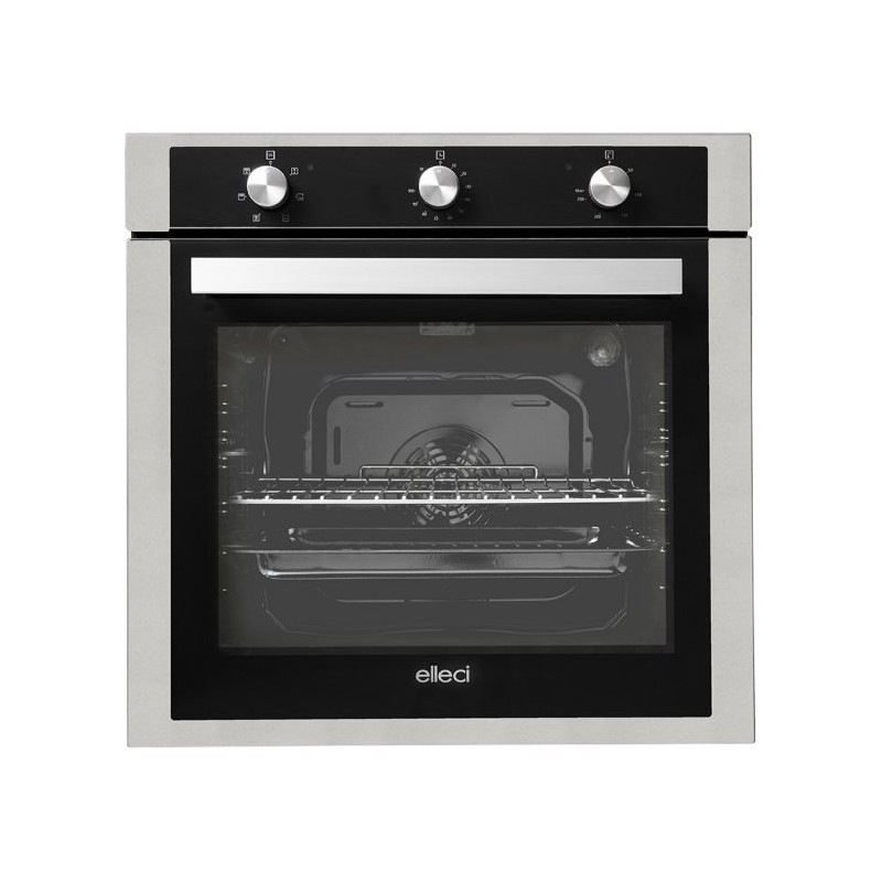 FMSP60279NS Elleci Four électrique multifonction PLANO FMSP60279NS M79 finition aluminium 60 cm